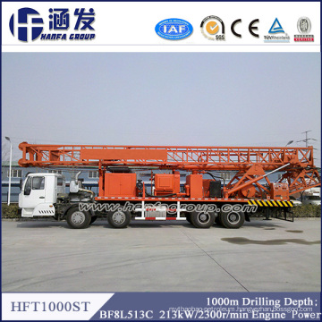 Hft1000st Most Economic and Practical Truck Type Water Well Drilling Rig